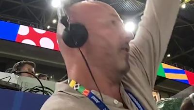 Alan Shearer recreates iconic celebration after Watkins wins England semi-final