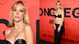 ... Dressed to ‘Thrill’ in Courrèges Bralette and Edgy Skirt at ‘Longlegs’ Red Carpet Premiere With Nicolas Cage and More