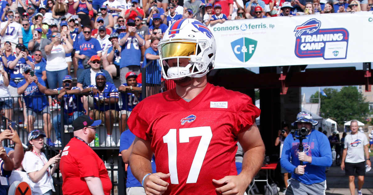 Josh Allen's Strategic Approach Highlighted by Bills' OC Joe Brady for 2024 Season