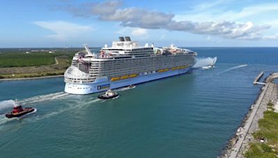 Royal Caribbean's New Utopia of the Seas Gets Spectacular Sendoff