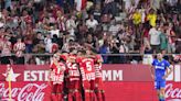 3-1. El Girona golea al Getafe en una noche ilusionante y casi perfecta