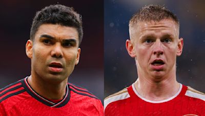 Football transfer rumours: Man Utd's plan for Casemiro; Arsenal set Zinchenko asking price