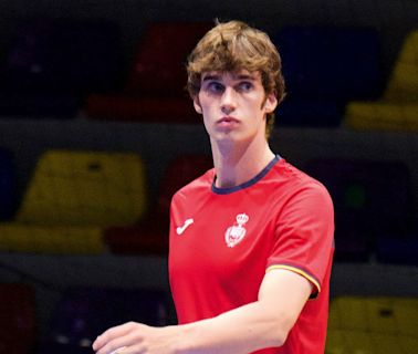 Pablo Urdangarin, un debut soñado con la camiseta de España, tras sus vacaciones en familia