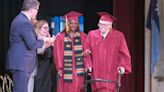 At 101, WWII vet finally gets his high school commencement