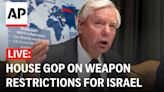 LIVE: Republican senators condemn restrictions on weapons for Israel