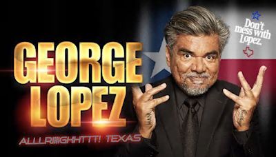 George Lopez comedy show coming to The Buddy Holly Hall this summer