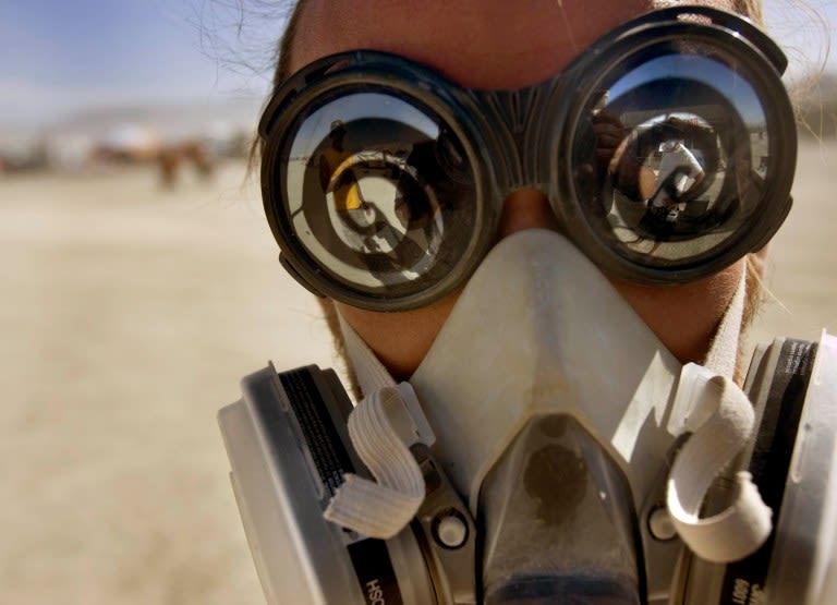 Like a scene from 'Mad Max,' more dust storms cap off Burning Man 2024