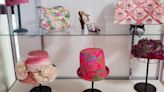 Floral fashions featured at Troy museum showcasing Ohio State collection