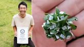 The luckiest man alive bred his own 63 leaf clover