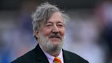 Stephen Fry broke his leg, pelvis and several ribs after dramatic stage fall: ‘This is my first outing’