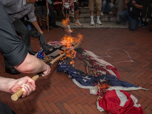 Prosecutors release shocking update on American flag-burning activists