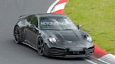 Potential 2026 Porsche 911 Turbo S Touring spied