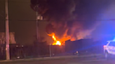 GoLocalProv | News | VIDEO: 100-Foot Flames and Black Smoke - Fire Hits RI Recycled Metals Facility on Allens Ave