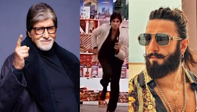 Amitabh Bacchans Signature Running Style: ‘Don’ Ranveer Singh Seen Fawning Over The Legend