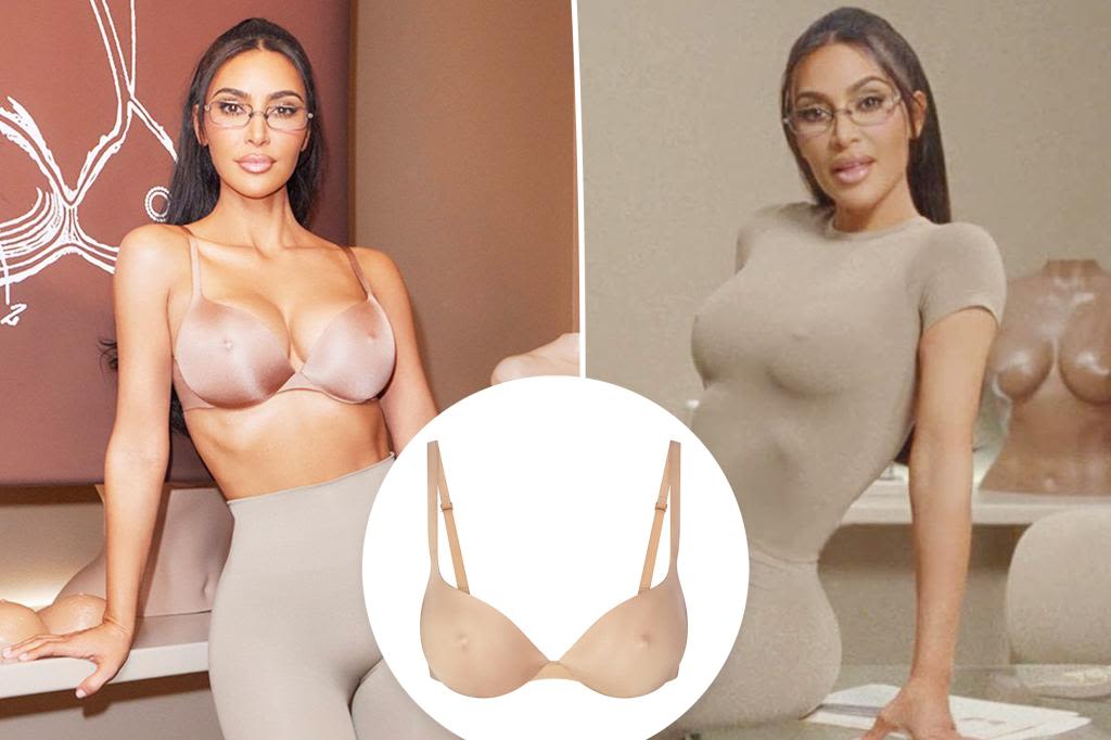 Kim Kardashian’s viral Skims nipple bra is finally back in stock