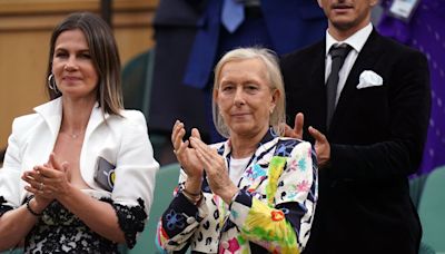 Martina Navratilova and Julia Lemigova announce they have adopted two boys