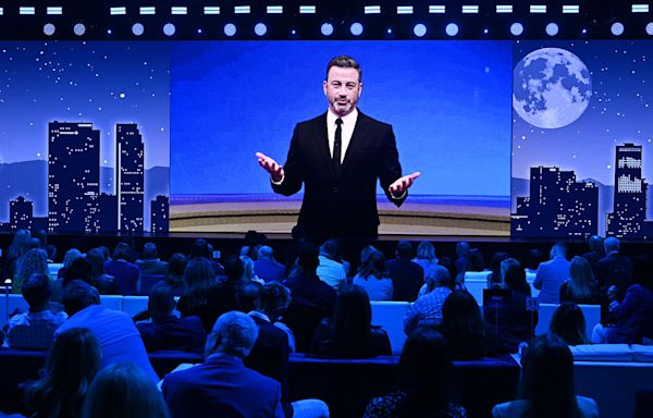Jimmy Kimmel Unleashed at Disney Upfronts: “We’re Building One Big Ad-Supported Pile of Sh**”