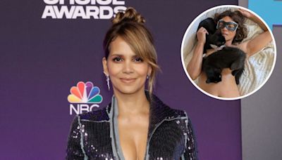 Halle Berry Poses Topless With Her Cats to Celebrate Catwoman’s 20th Anniversary