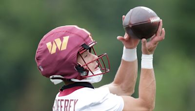 Luke McCaffrey looks to make his own name in the NFL apart from dad and brothers