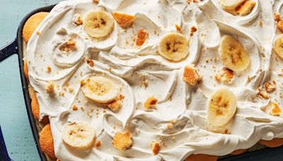 This No-Bake Banana Pudding Lasagna Is Our Favorite Way To Serve The Classic Dessert