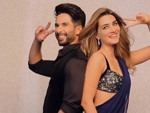 Shahid Kapoor shares special post for ’Sifra’ Kriti Sanon on her birthday