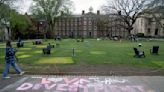 Brown University president's commencement speech interrupted by protesters