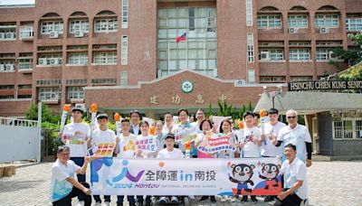 全國身障運聖火抵達竹市 邱臣遠副市長：發揚運動平權精神