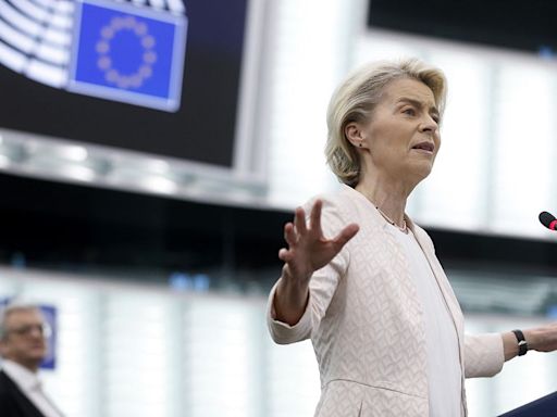 Bloodshed in Gaza must stop now, von der Leyen says