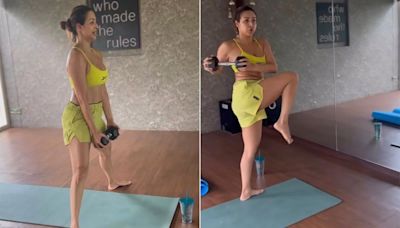 Follow Malaika Arora's Full Body Workout To Start "Out The Week Strong" Like She Did