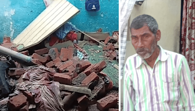 MP: Collapse Of Illegal Wall In Jabalpur Claims Life Of Specially-Abled Elderly Man