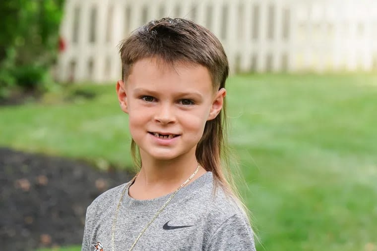 A 7-year-old is representing South Jersey in the national mullet contest