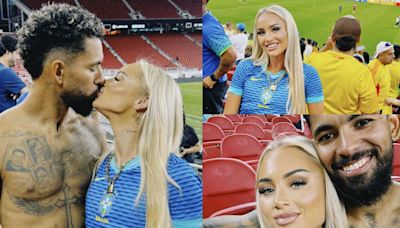 ...s Copa America draw with Colombia as Juventus new boy thanks girlfriend and Aston Villa women's star for 'best support' | Goal.com Singapore