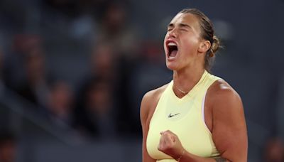 Madrid: Aryna Sabalenka avoids shock loss versus world No. 183 in tight 3R battle