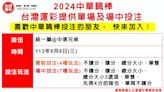 運彩》2024中華職棒賽季 台灣運彩單場及場中首發來了！