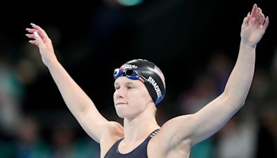 Carmel's Alex Shackell becomes first Indiana high school girl to win Olympic swim medal
