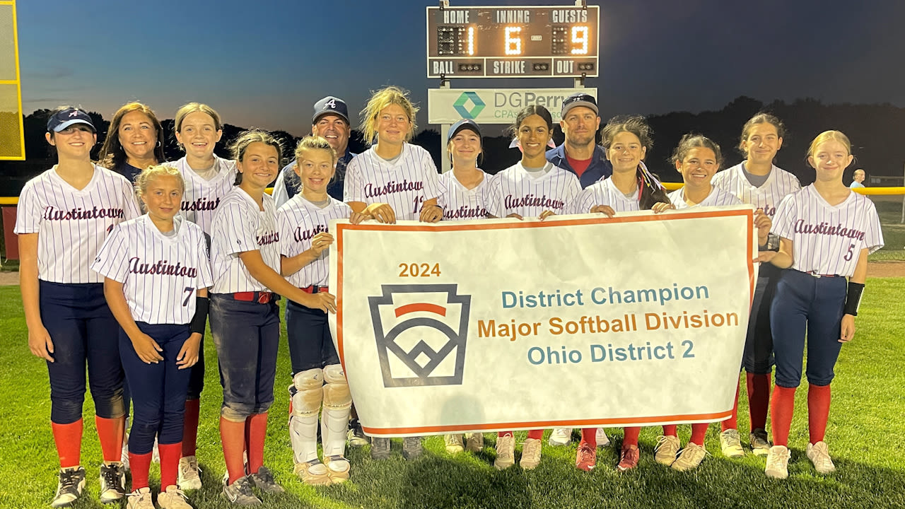 Austintown 12U softball rolls to another district title