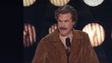 Will Ferrell brings back Anchorman character in Tom Brady roast