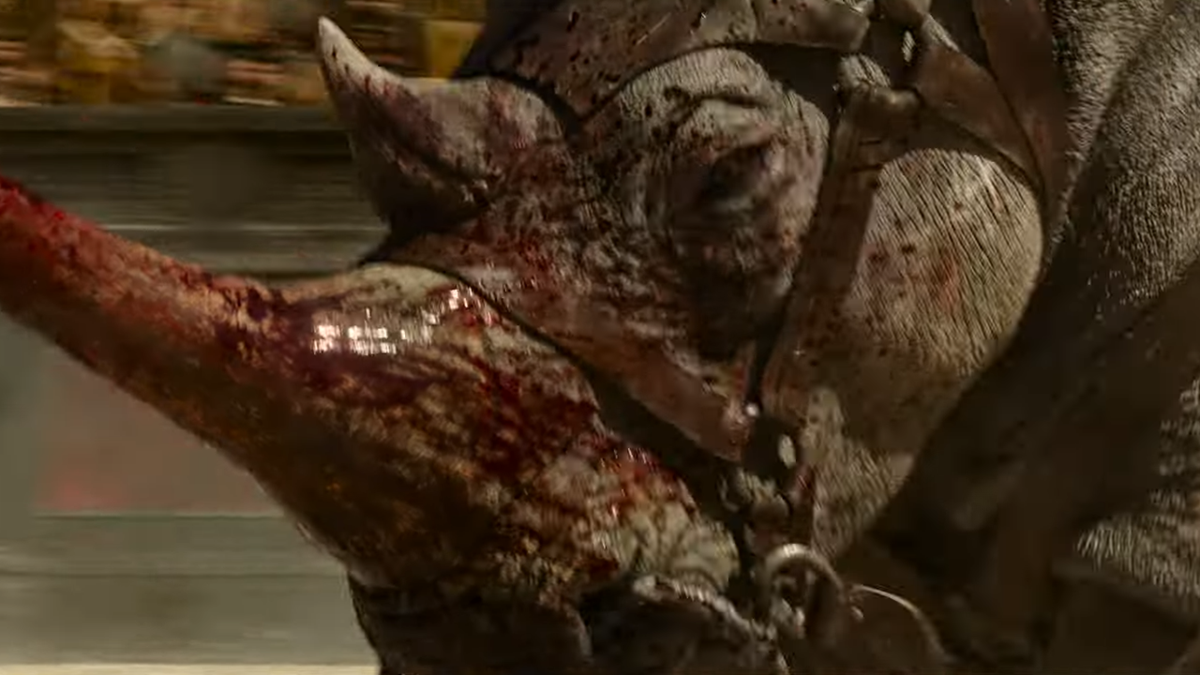 Ridley Scott Has Wanted That Rhino Battle From the Gladiator 2 Trailer for 25 Years