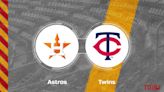 Astros vs. Twins Predictions & Picks: Odds, Moneyline - May 31