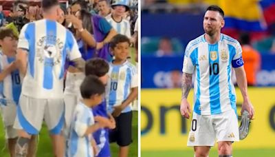 Antonela Roccuzzo Worried About Lionel Messi's Ankle Injury After Copa America Final | WATCH - News18