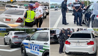 Decomisan 132 carros por utilizar placas fantasma y evadir tarifas en puentes de Nueva York