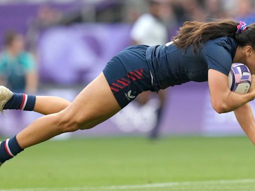 Wild ending to US women's rugby team bronze-medal match
