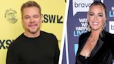 Matt Damon Allegedly Hooked Up With A Real Housewife Years Ago