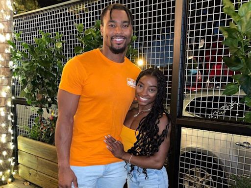Simone Biles' husband Jonathan Owens addresses backlash over controversial viral comment