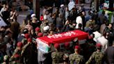 Mourners chant 'Death to Israel' at Revolutionary Guards adviser funeral