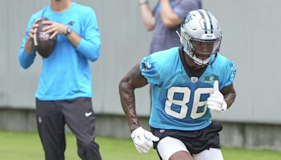 Panthers HC Dave Canales gives update on team's WR competition
