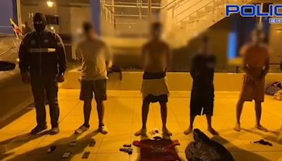 Cuatro hombres detenidos por emboscada a policías en Balerio Estacio