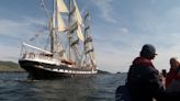 Famous French sailing ship Belem navigates around Ireland