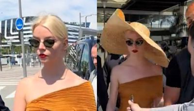 Anya Taylor-Joy accosted by autograph-hungry fans in Cannes