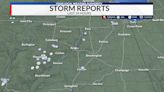 Strong to severe storms bring hail and damaging winds to Central Illinois Thursday